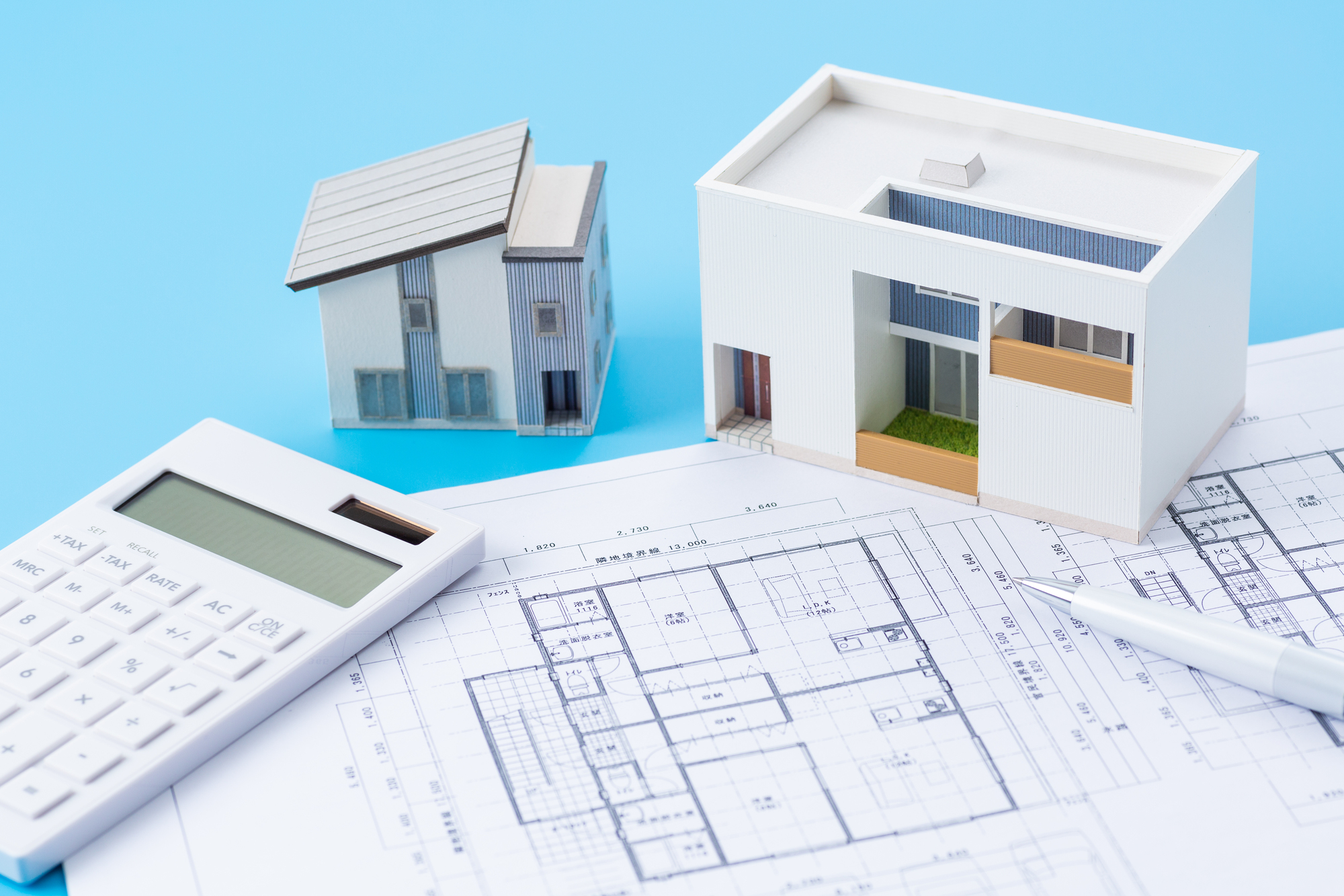 注文住宅と建売住宅の価格差のイメージ