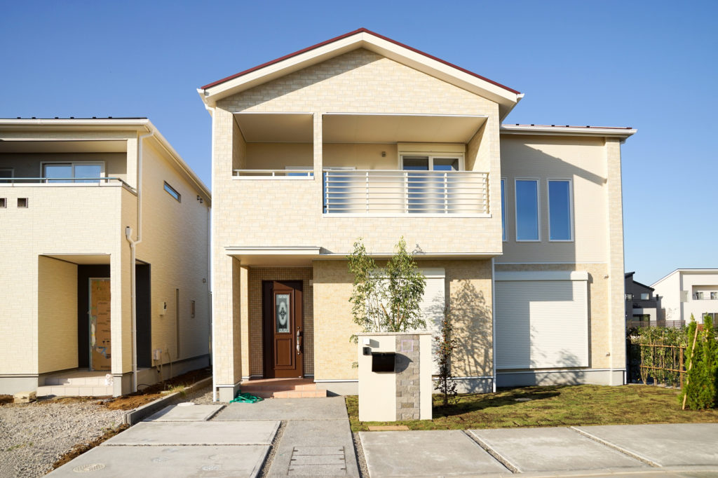 注文住宅の外観